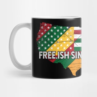 Juneteenth Freeish since 1865, Black History, Black lives matter Mug